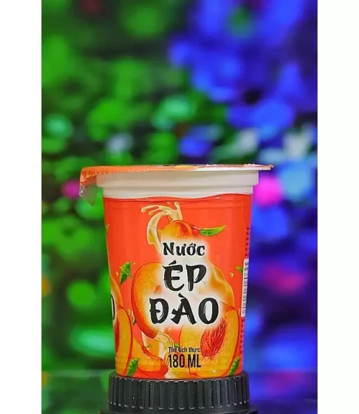 Nước ép đào Thanh Bình - ly 180ml