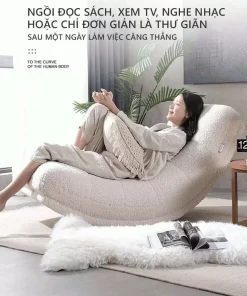 Ghế Bập Bênh Sofa Thư Giãn Hiện Đại – GC38