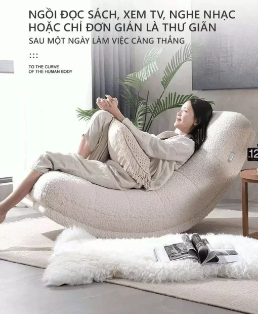 Ghế Bập Bênh Sofa Thư Giãn Hiện Đại – GC38