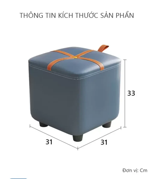 Ghế Đôn Da – GC16