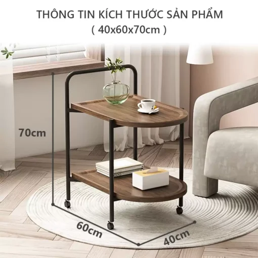 Bàn Trà 2 Tầng Hiện Đại – GM87