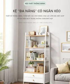 Kệ Sách Đa Năng Có Ngăn Kéo – GM76