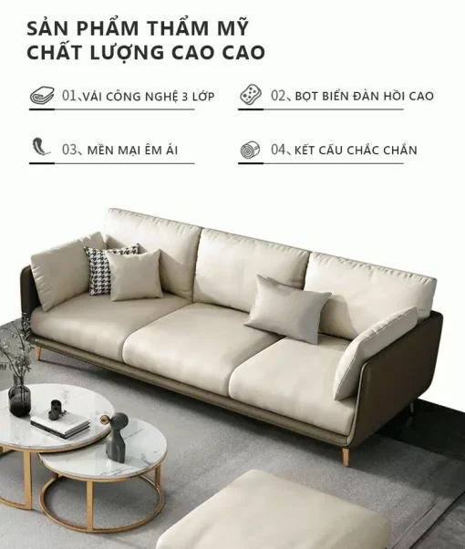 Ghế SOFA Phòng Khách Cao Cấp – GC34