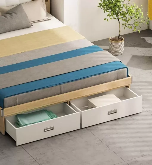 Giường Ngủ Hiện Đại – GP235 / GP235A Tặng Kèm Kệ Đầu Giường