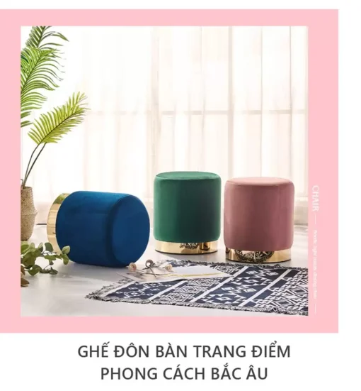 Ghế Đôn Tròn – GC18