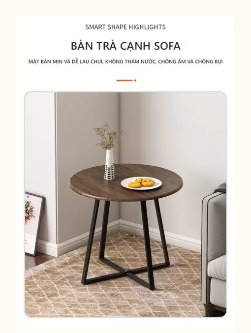 Bàn Trà Tròn Hiện Đại – GM85