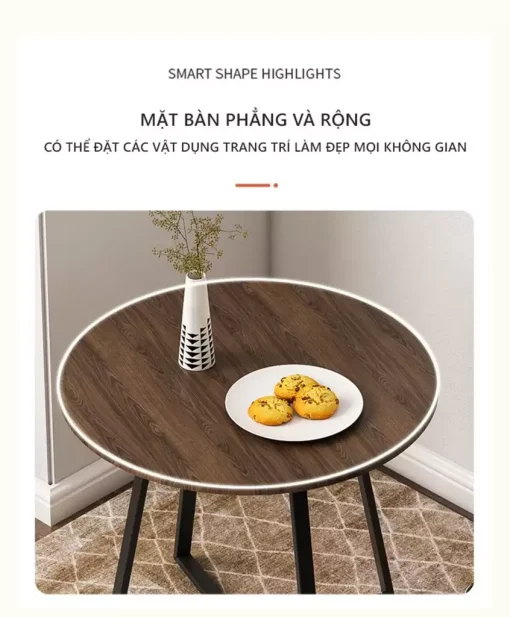 Bàn Trà Tròn Hiện Đại – GM85