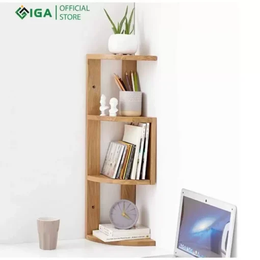 Kệ Sách Góc Tường Hiện Đại – GP98