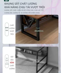 Bàn Gaming Chân Chữ M – GM68