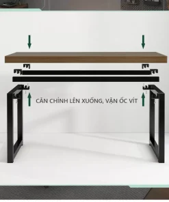 Bàn Gaming Chân Chữ U – GM66