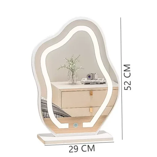 Gương trang điểm đèn LED có cảm ứng tắt mở – GP294