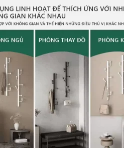 Giá Treo Quần Áo Gắn Tường Thông Minh – GM100