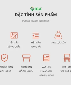 Bàn Ăn Phong Cách Bắc Âu – GP181