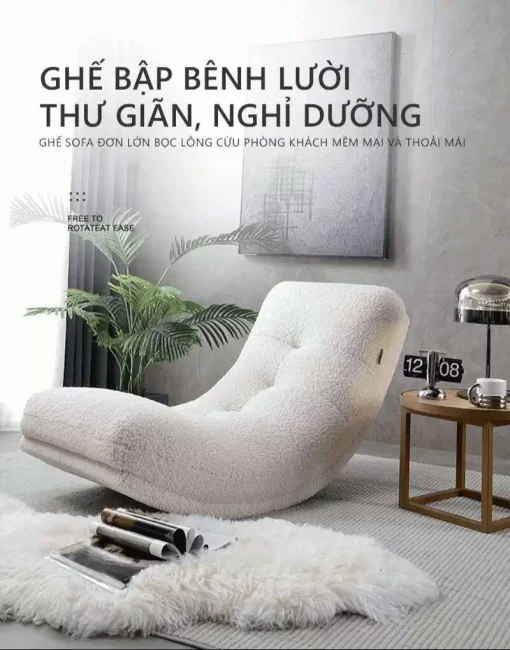 Ghế Bập Bênh Sofa Thư Giãn Hiện Đại – GC38