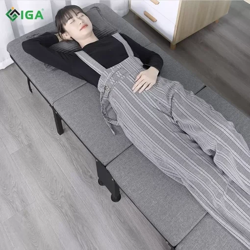 Giường Gấp SOFA – Màu Xám – GM64