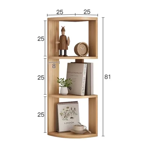 Kệ Sách Góc Tường Hiện Đại – GP98