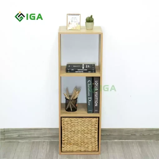 Kệ Sách Tổ Ong IGA Đa Tầng Convent 234F – GP100