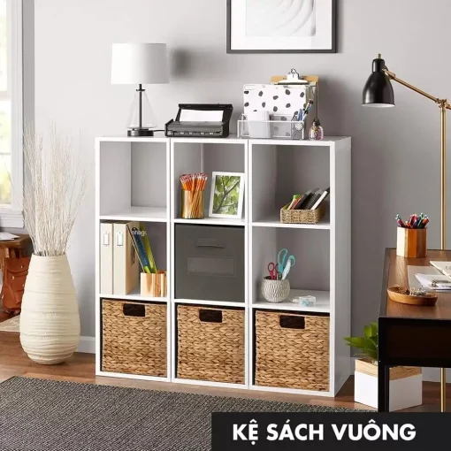 Kệ Sách Tổ Ong IGA Đa Tầng Convent 234F – GP100