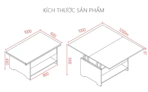 Bàn Trà Sofa – GP283