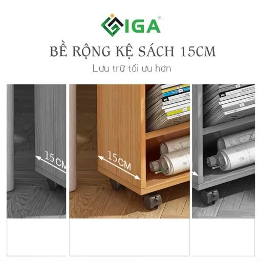 Kệ Sách Đứng Ngăn Chéo – GP189.03