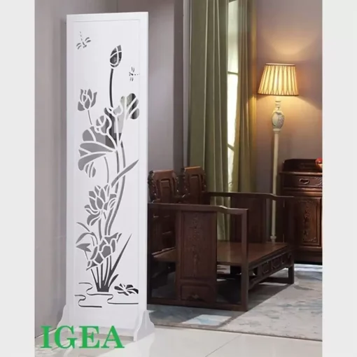 Vách Ngăn Bình Phong Hoa Sen – IG489