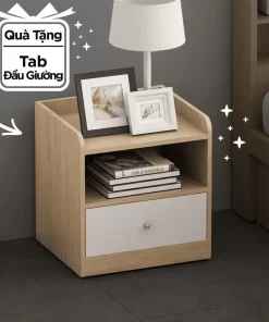 Giường Ngủ Hiện Đại – GP235 / GP235A Tặng Kèm Kệ Đầu Giường