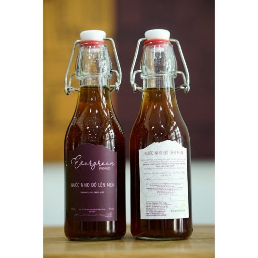NƯỚC NHO LÊN MEN ĐỎ LOẠI 250ML